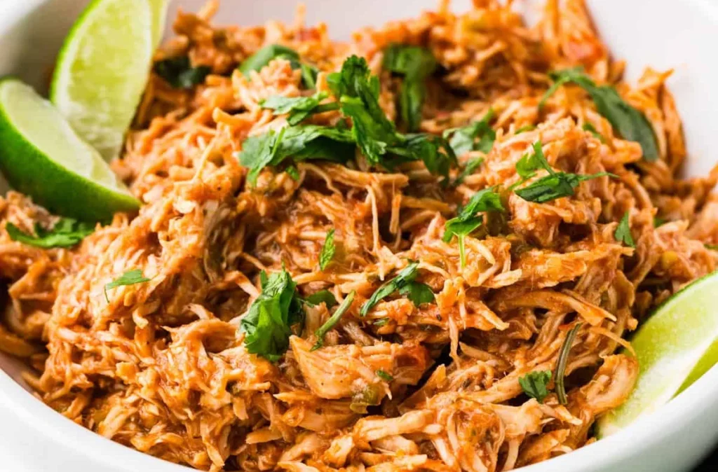 Pulled Chicken with Cilantro Lime