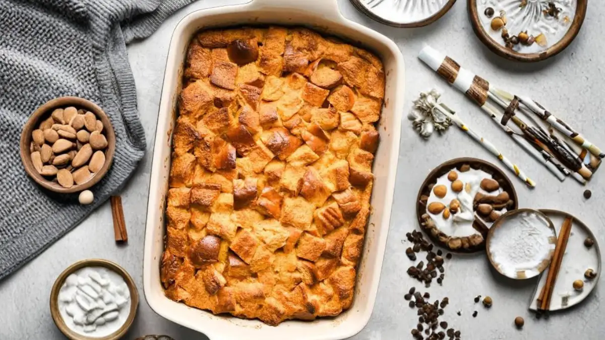 Pumpkin Bread Pudding
