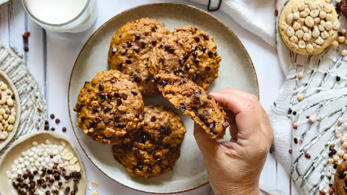 Pumpkin Oatmeal Cookies
