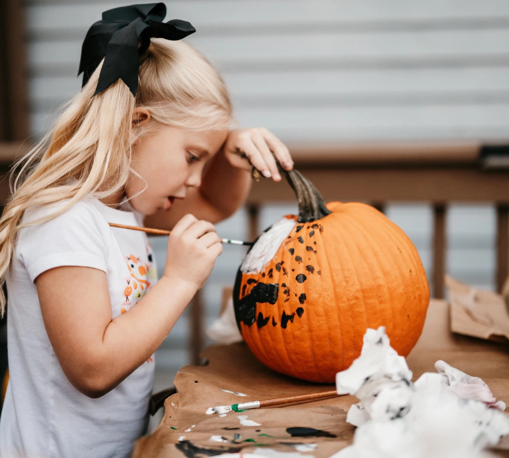  Pumpkin Painting Fun