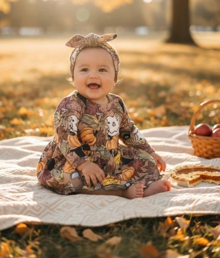 Pumpkin Patch Picnic Baby