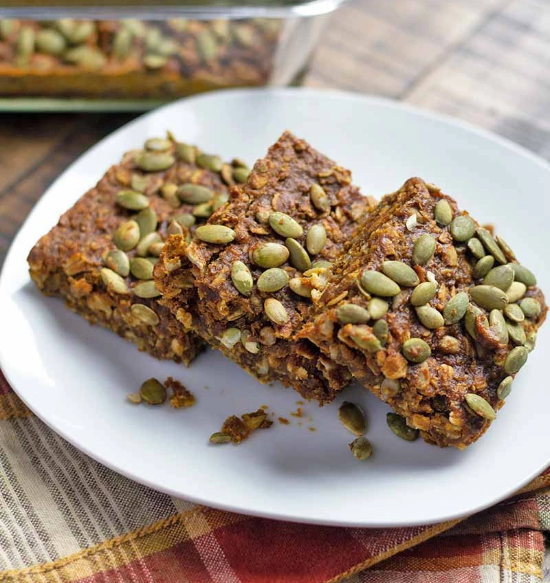 Pumpkin Seed Granola Bars