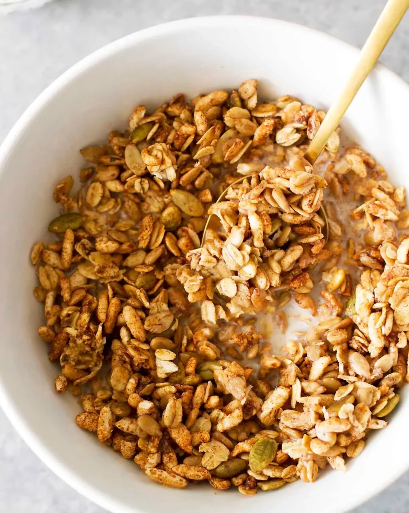 Pumpkin Seed and Coconut Flake Cereal