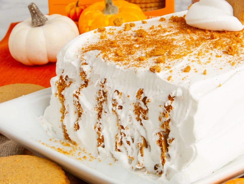 Pumpkin Spice Icebox Cake