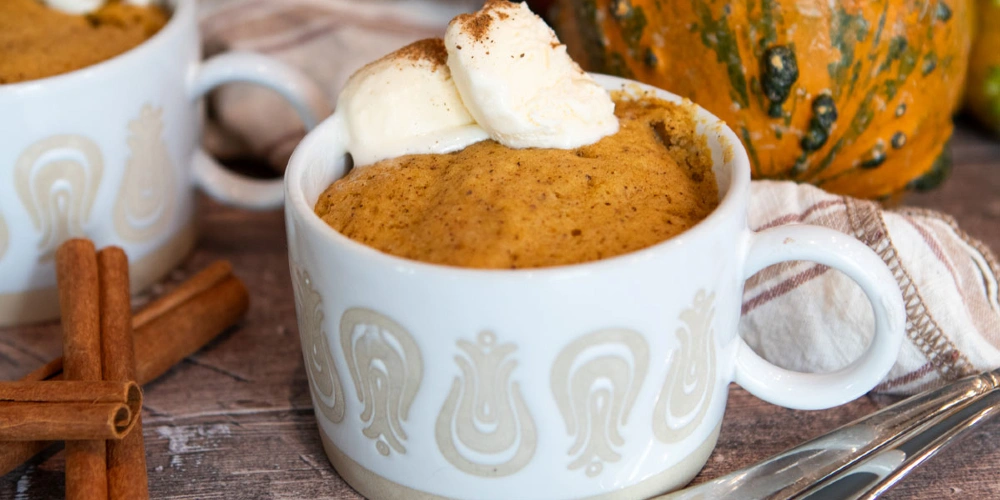 Pumpkin Spice Mug Cake