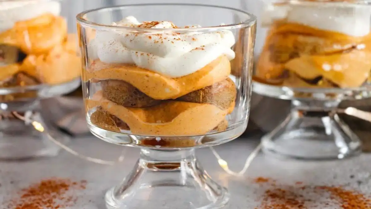 Pumpkin Tiramisu Cups