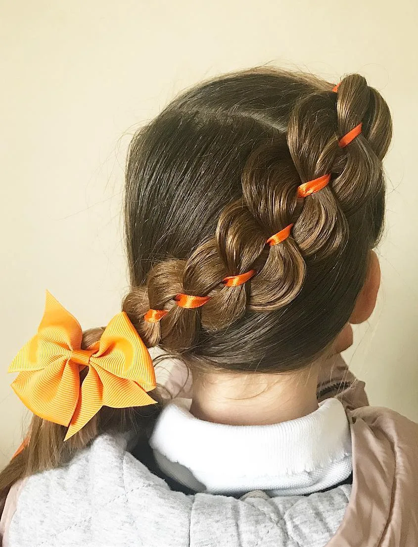 Pumpkin Vine Side Braid