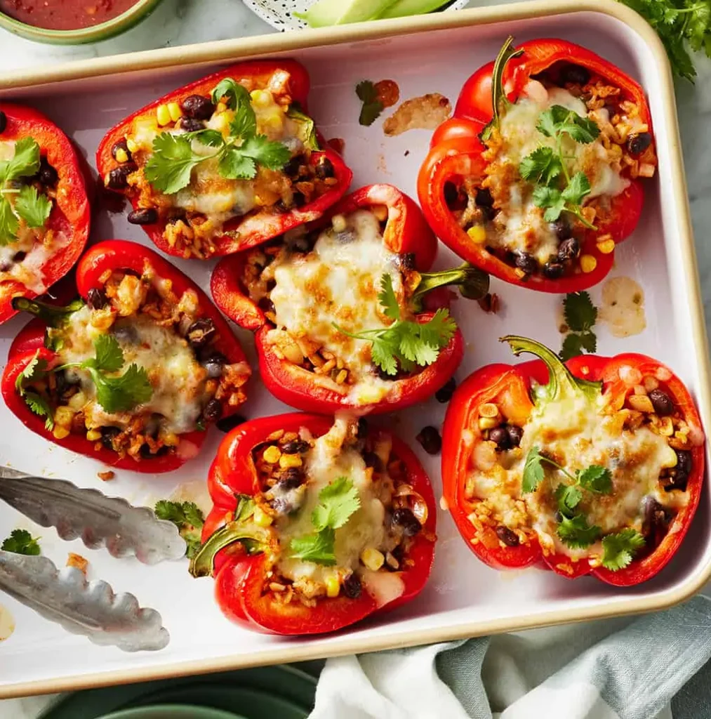 Quick Stuffed Bell Peppers