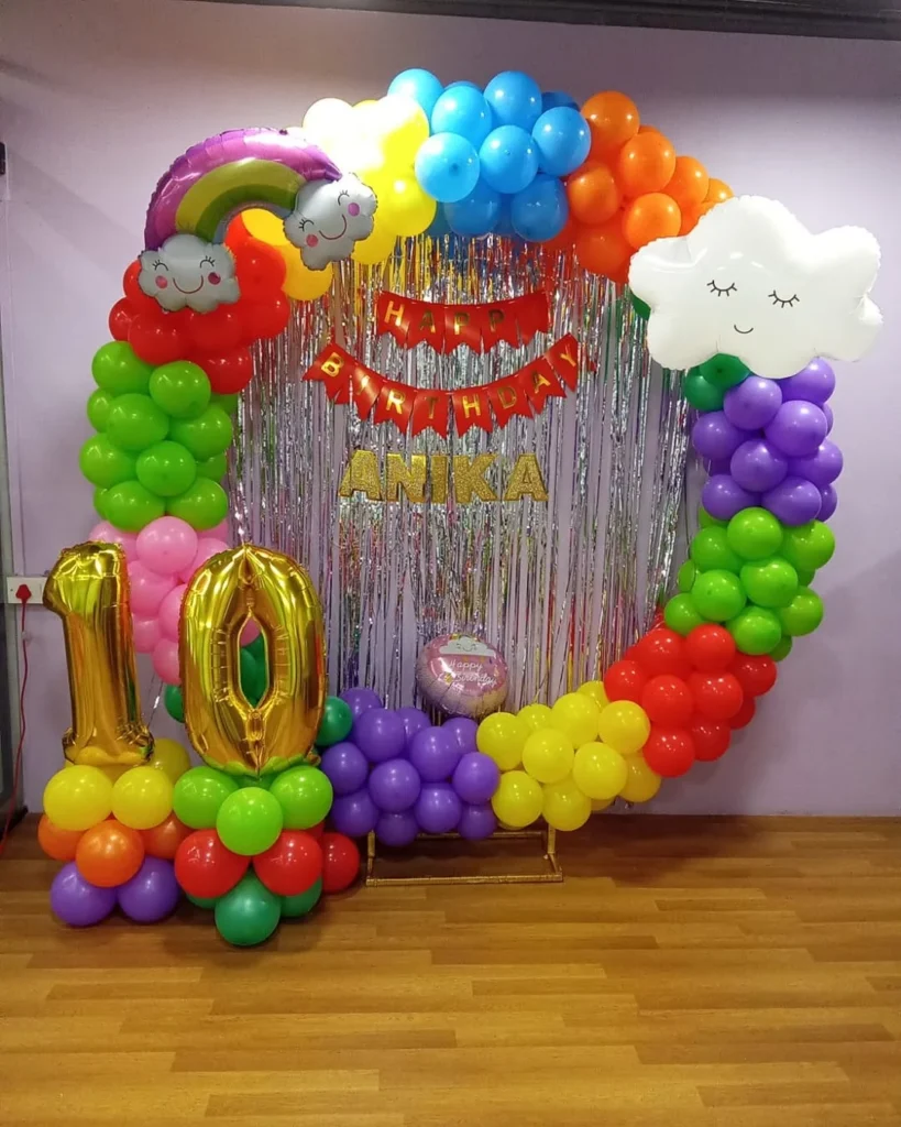 Rainbow 10th Birthday Celebration