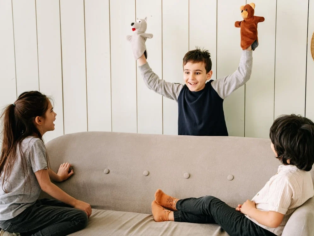 Rainy Day Puppet Show