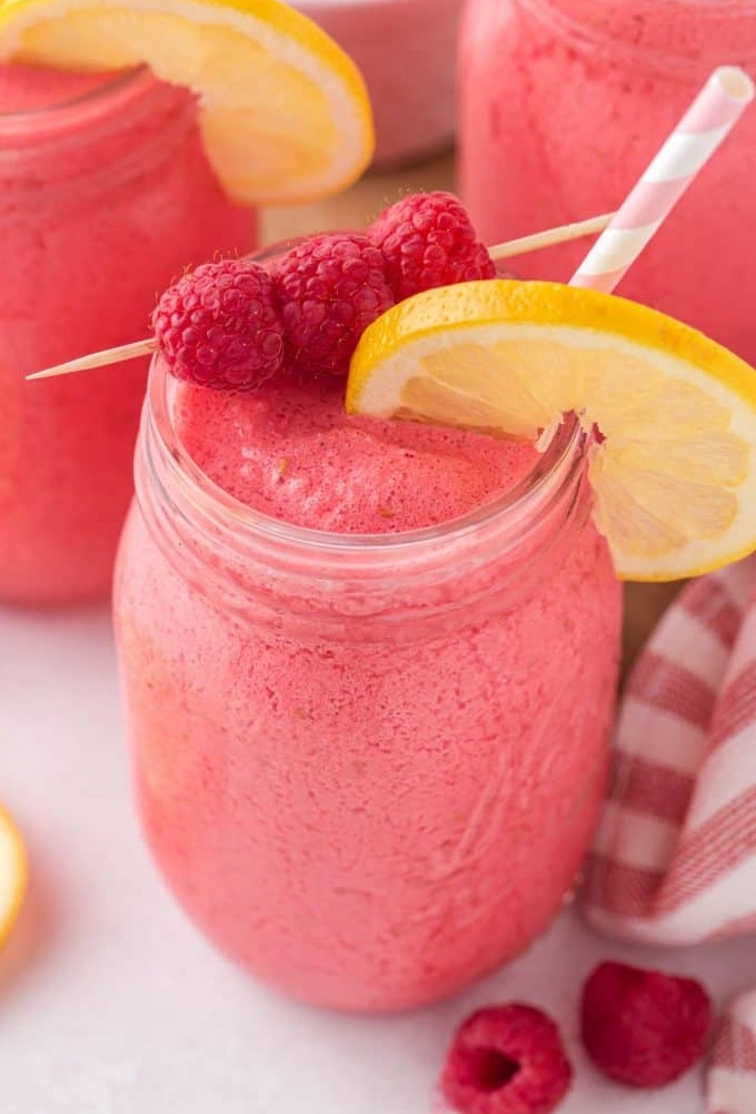 Raspberry Lemonade Smoothie