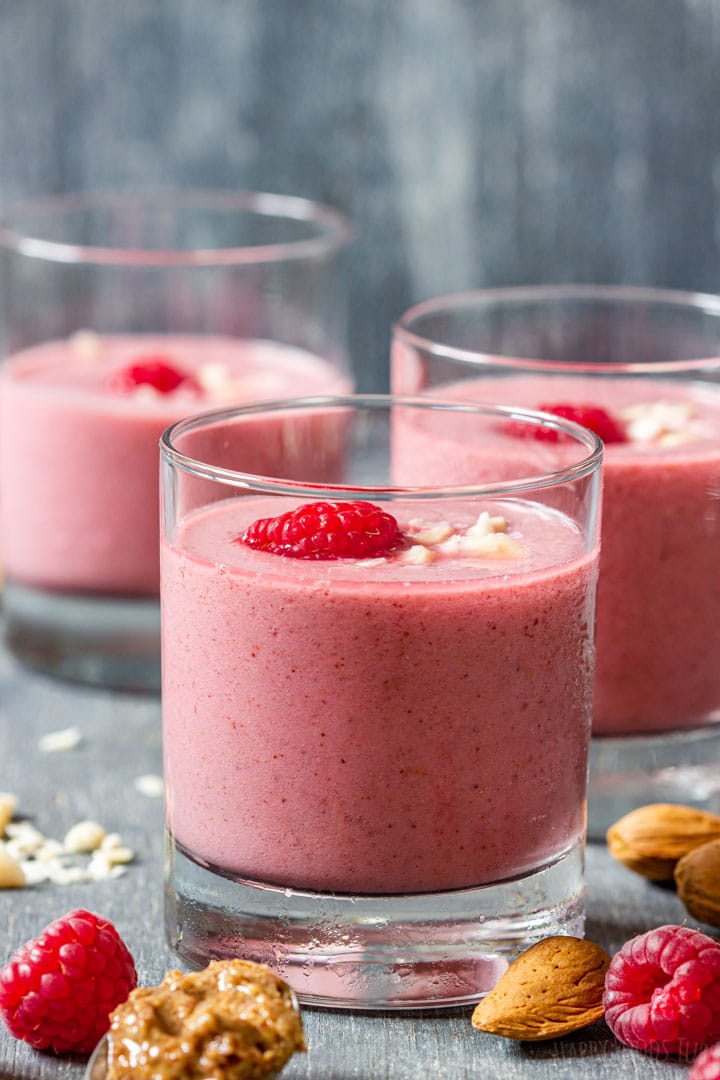 Raspberry Walnut Smoothie