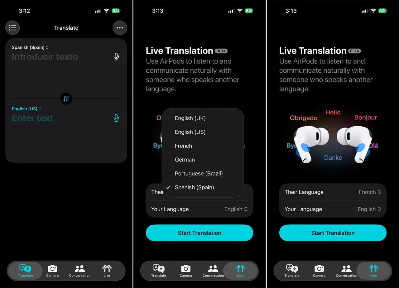 Real-Time AirPods Translation