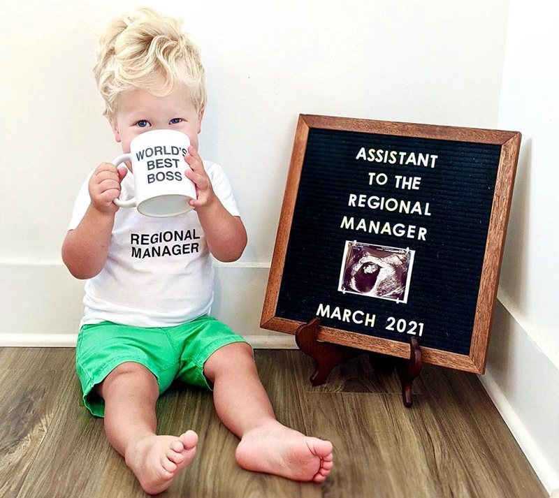 Regional Manager Baby Announcement