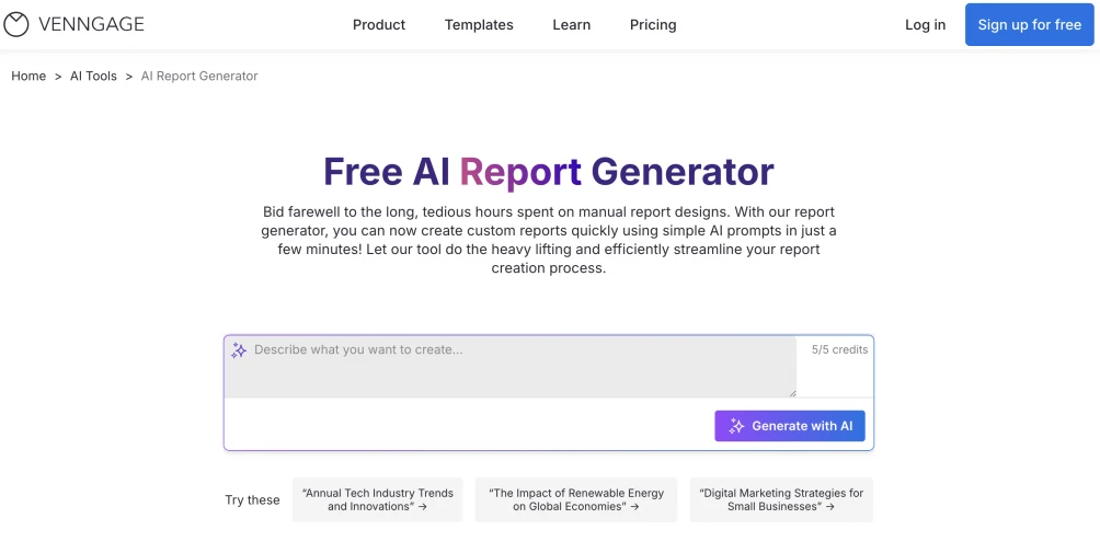 Report Generation and Data Visualization