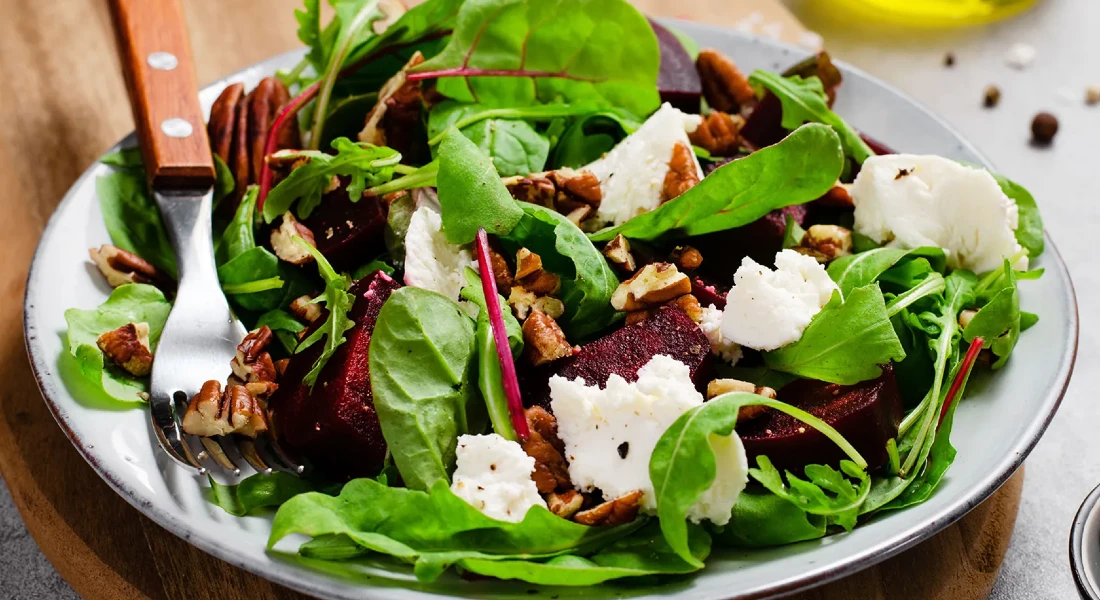 Roasted Beet and Goat Cheese Bowl