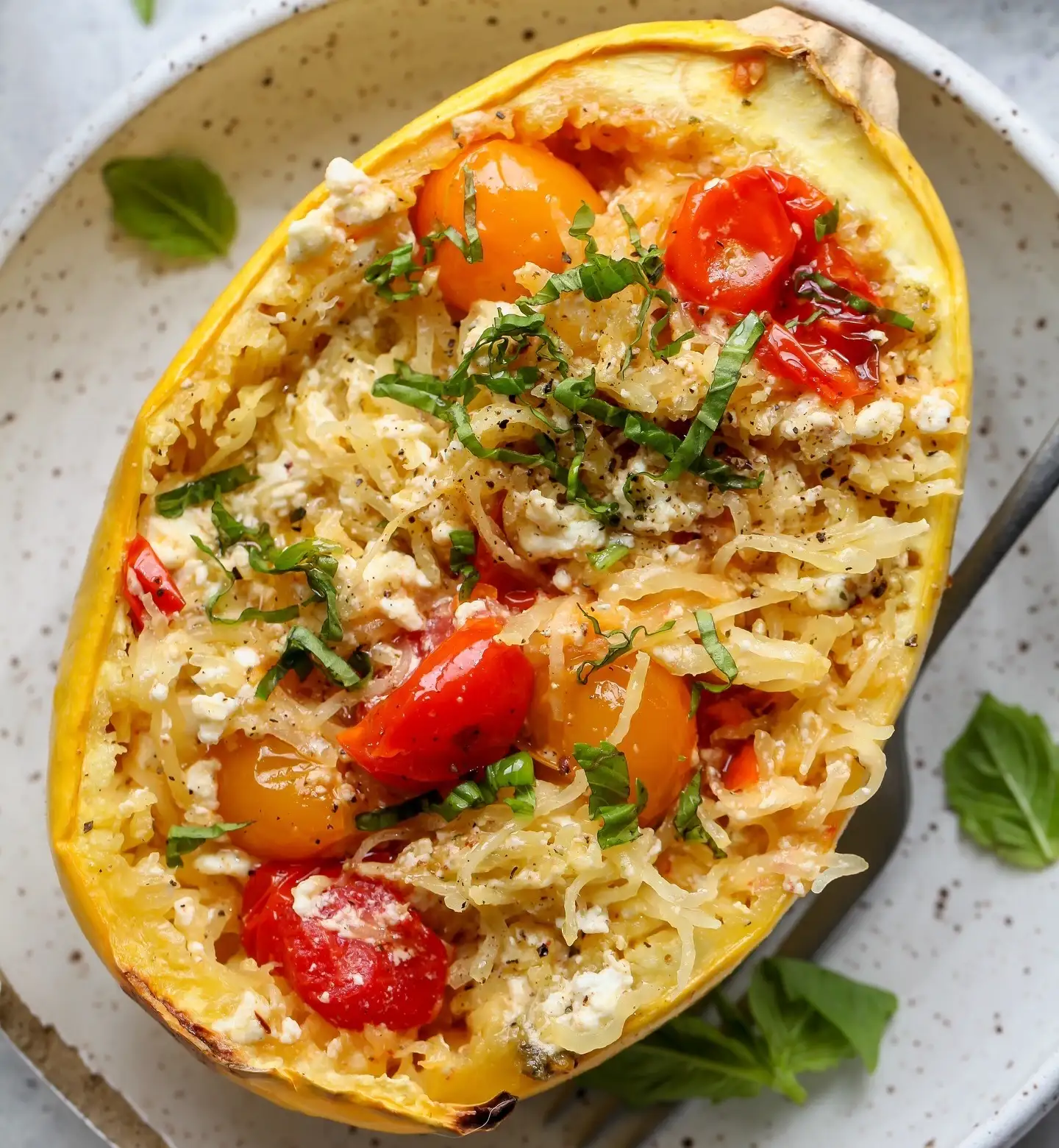 Roasted Garlic Spaghetti Squash