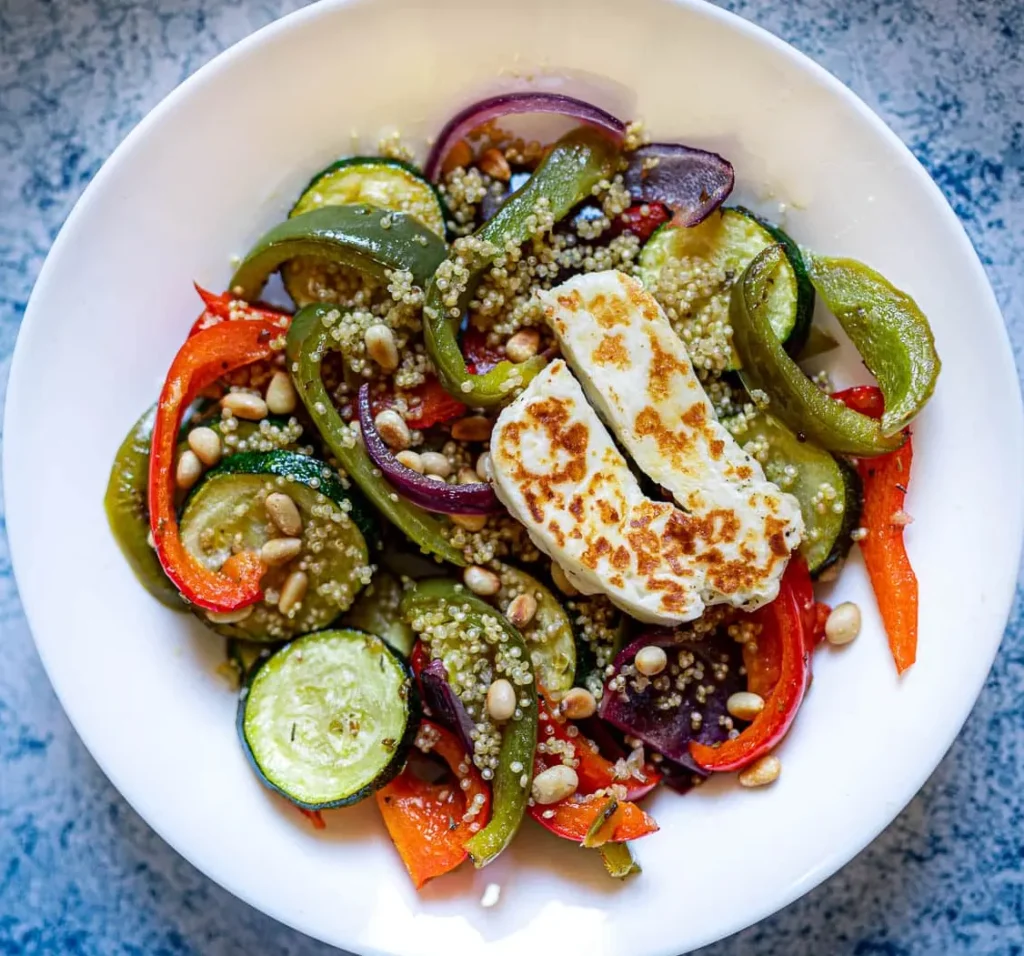 Roasted Vegetable Quinoa Salad