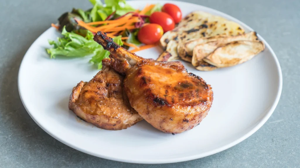 Rosemary Pork Chops and Carrots
