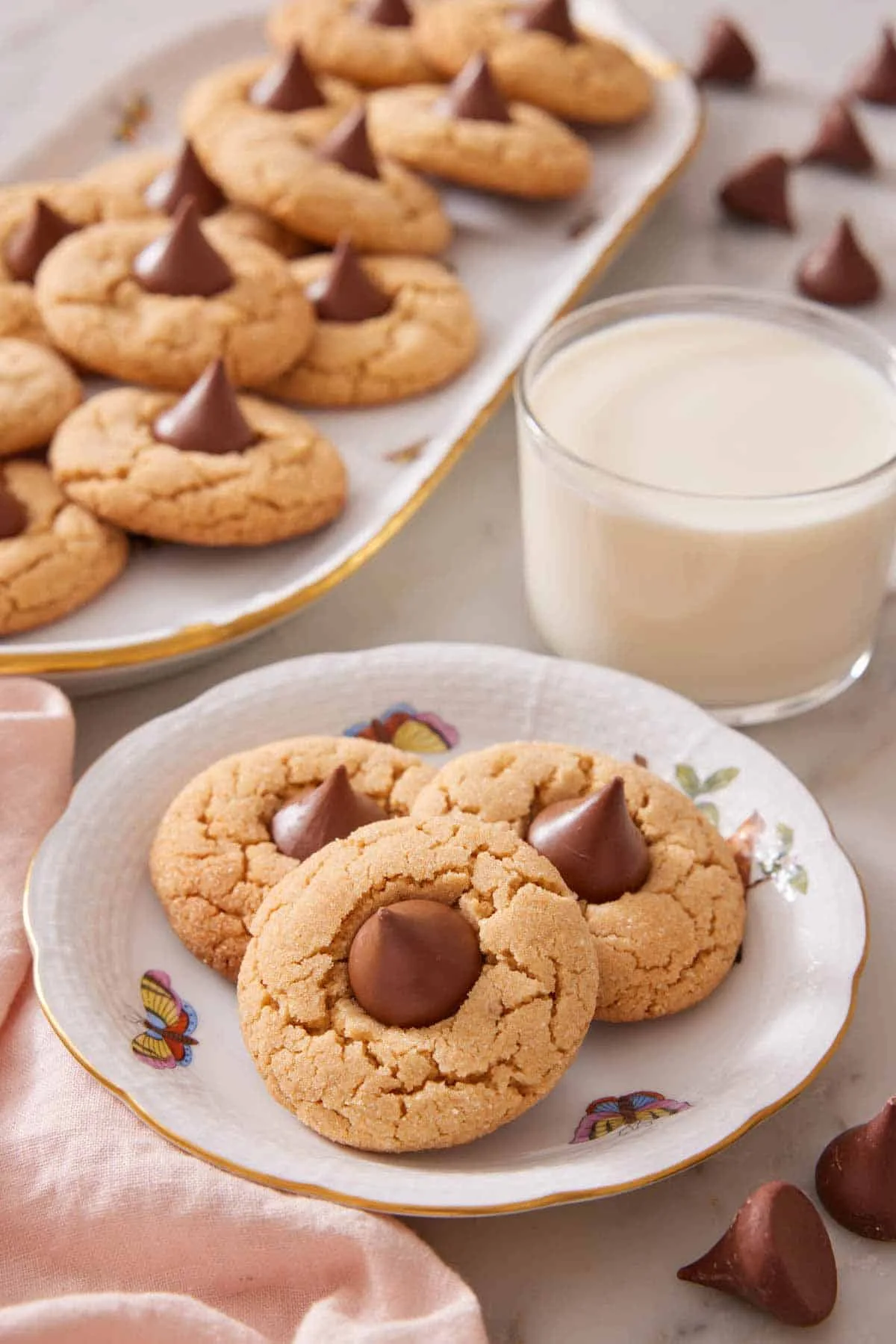 Rudolph's Red-Nosed Peanut Butter Blossoms