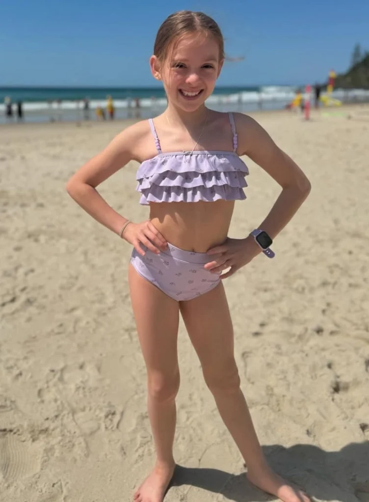 Ruffled Purple Paradise Bikini