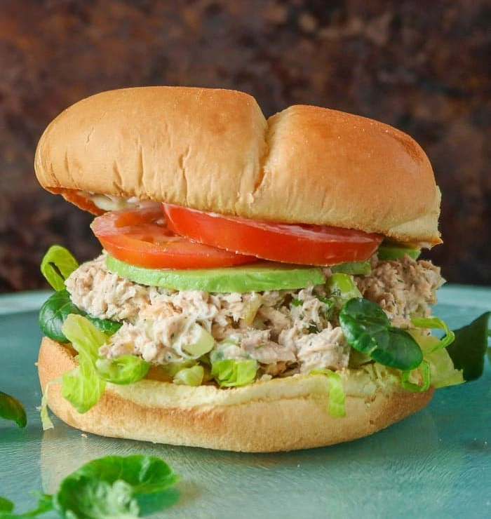 Salmon Salad Sandwich