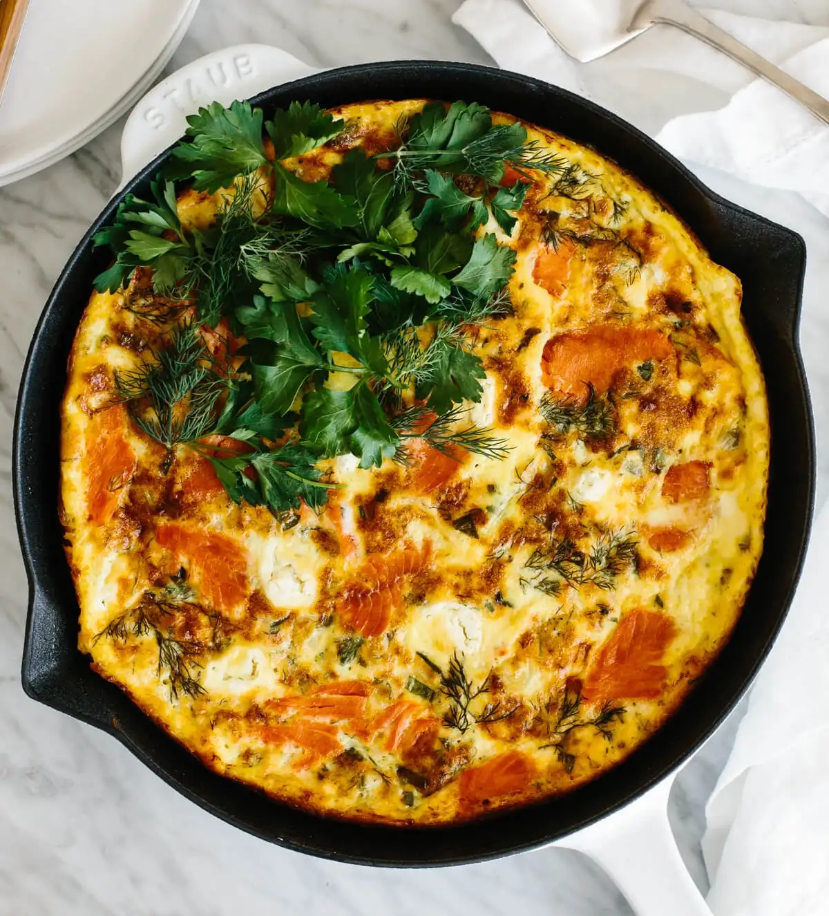 Salmon and Egg Frittata