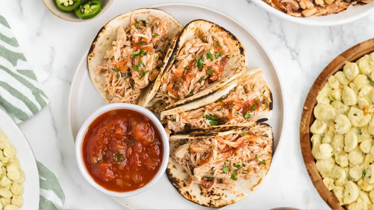 Salsa Chicken Tacos