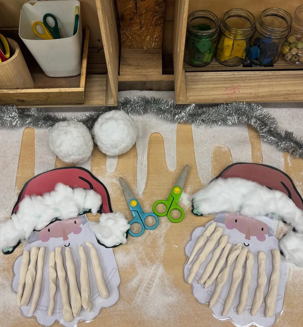 Santa Beard Craft Station