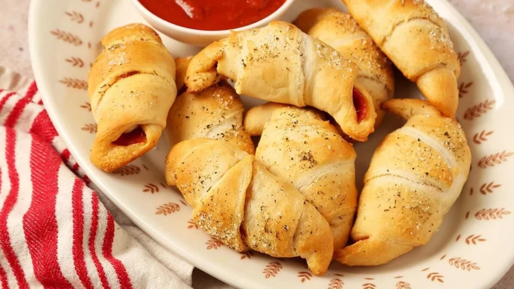 Sausage and Pepperoni Roll Ups