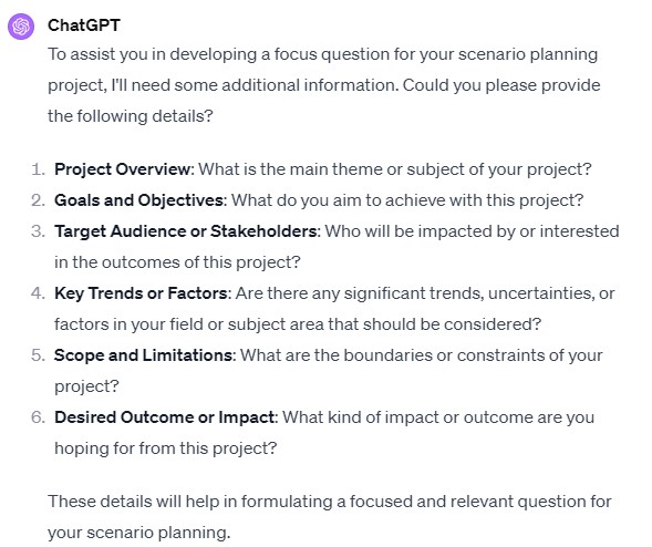 Scenario Planner