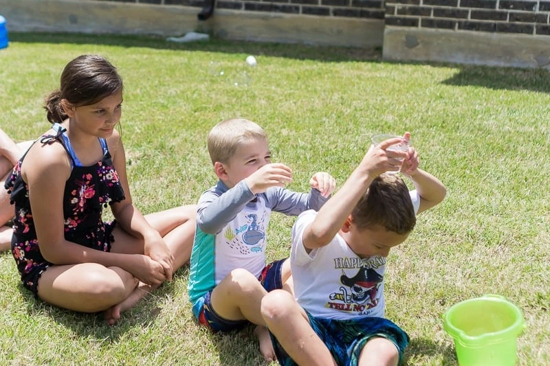 Seated Overhead Water Relay