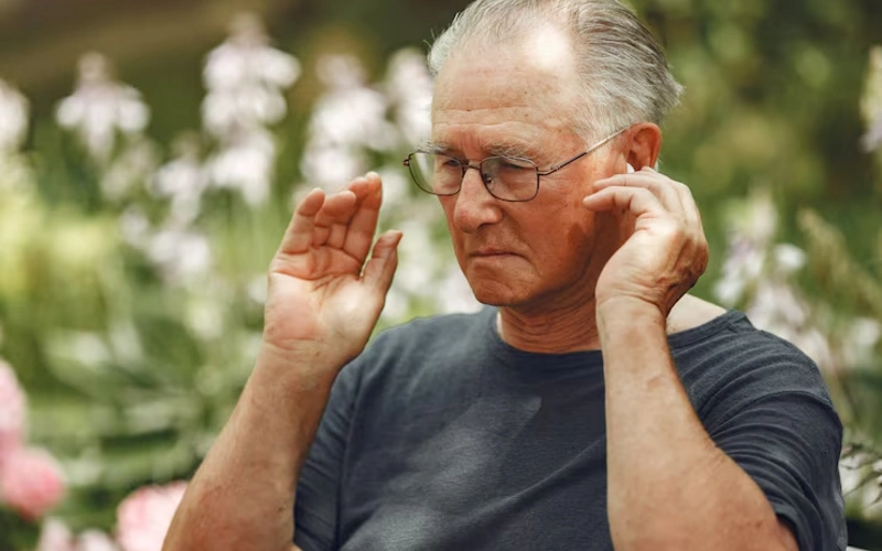 Senior delaying hearing test