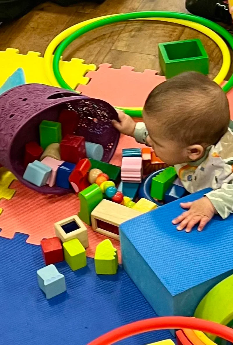 Sensory Block Exploration Zone