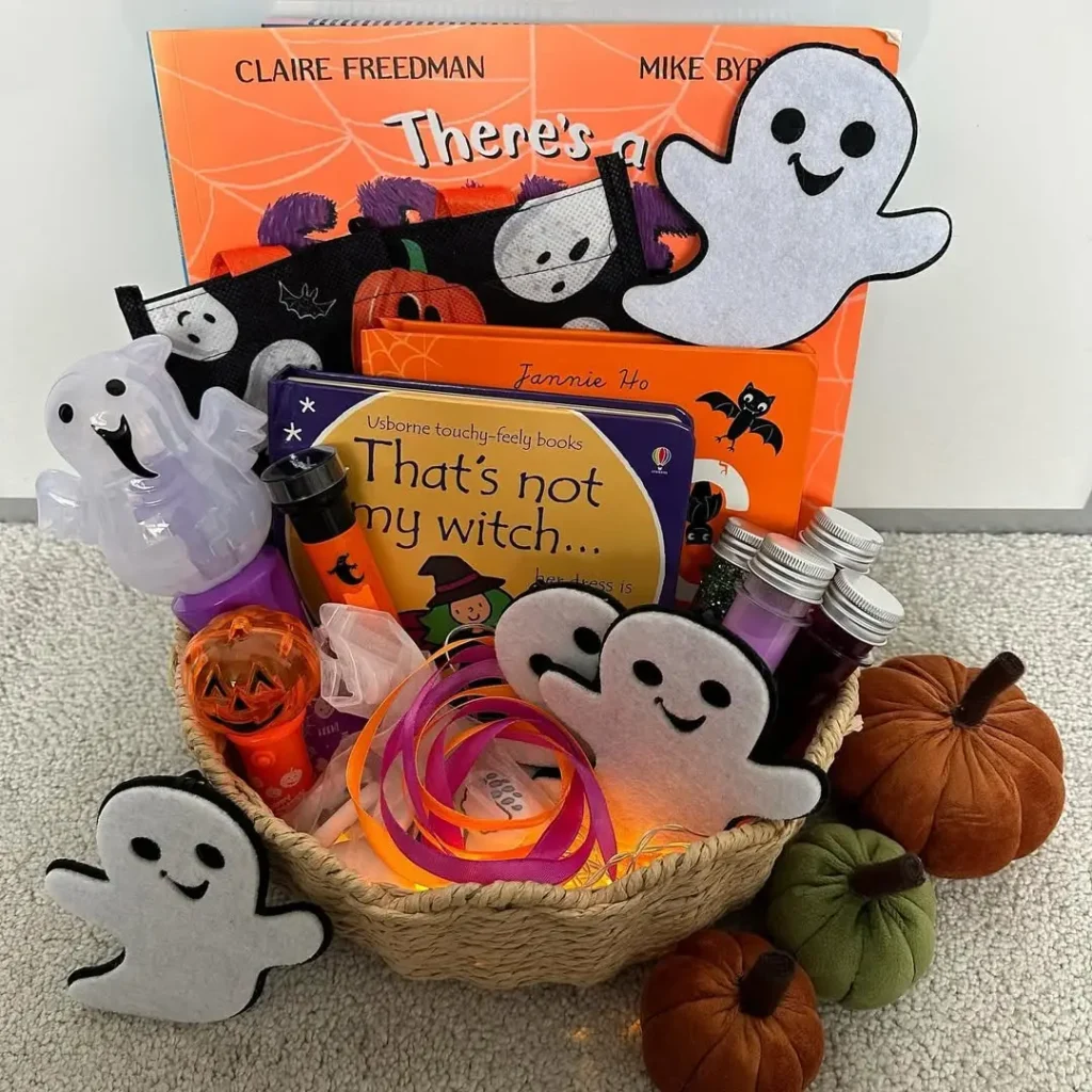 Sensory Storytime Ghost Basket