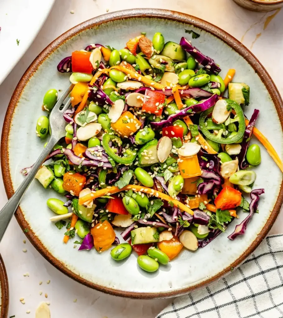 Sesame Ginger Edamame Salad