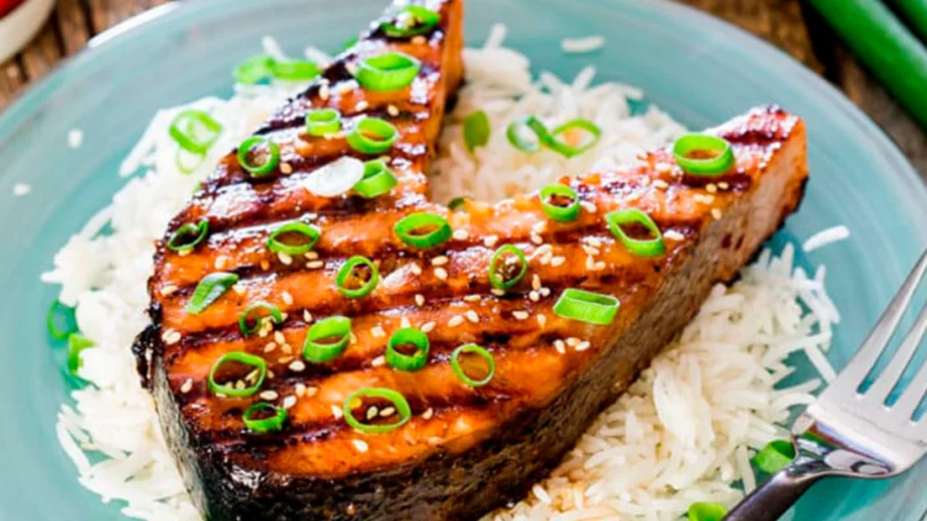 Sesame Soy Grilled Salmon