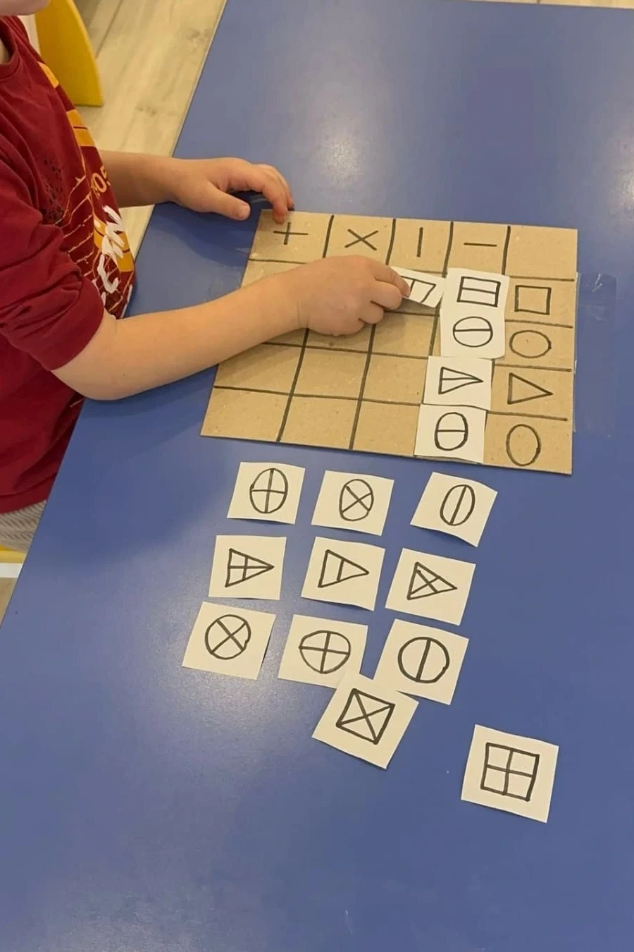 Shape Matching Puzzle Board
