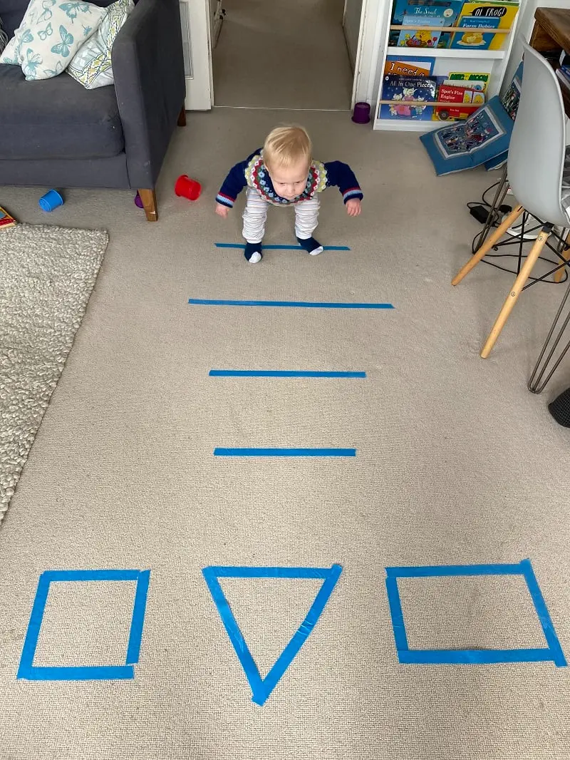 Shape Recognition Floor Course