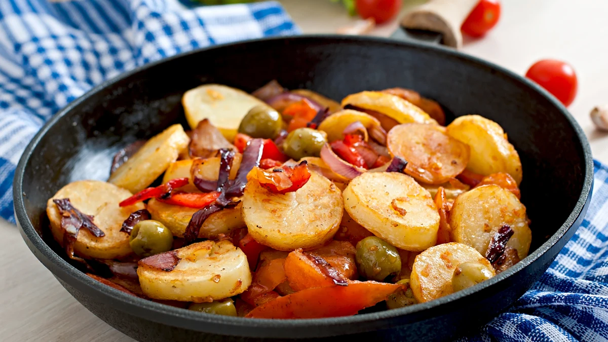 Sheet Pan Sausage and Potatoes