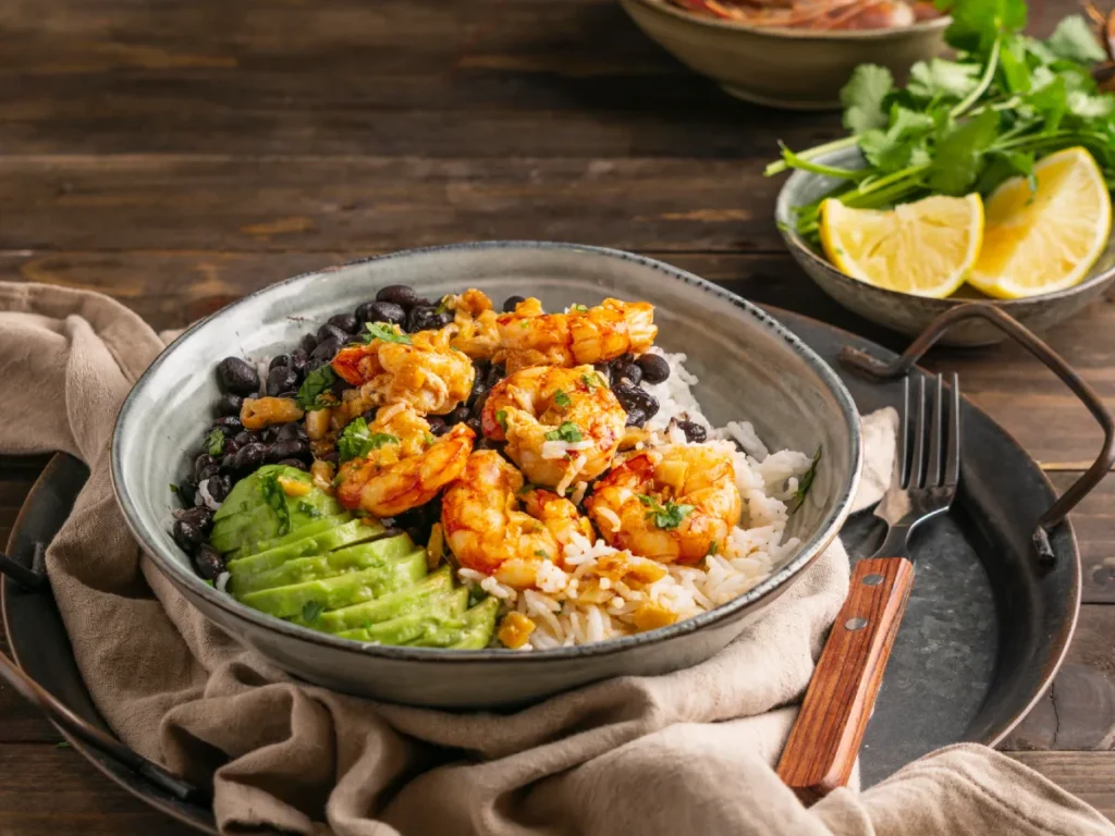 Shrimp Burrito Bowl