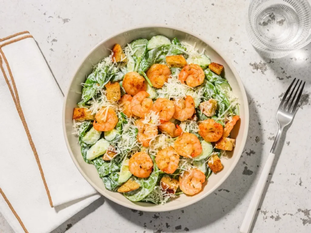 Shrimp Caesar Salad