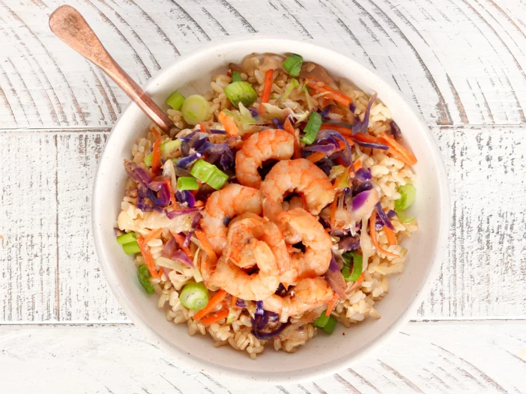 Shrimp Egg Roll Bowl