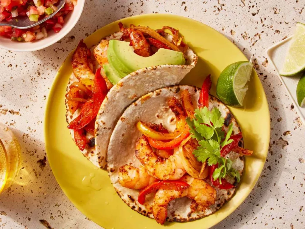 Shrimp Fajitas