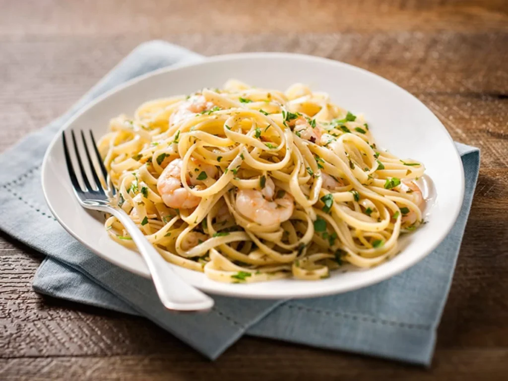 Shrimp Linguine