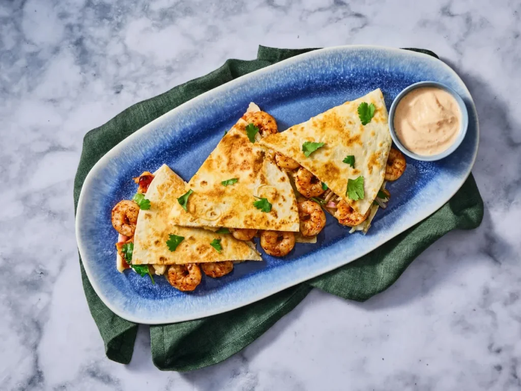 Shrimp Quesadillas