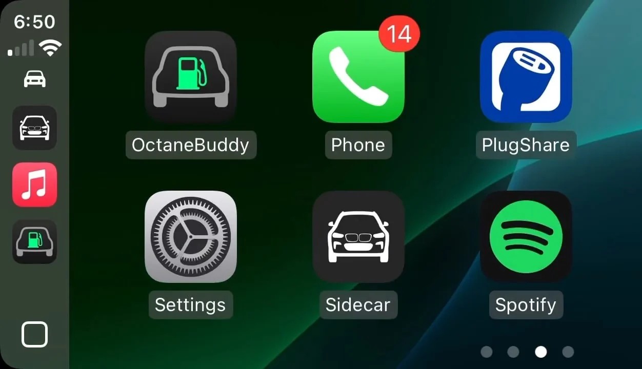 Sidecar: The "Vehicle Health" Tech-Forward Widget