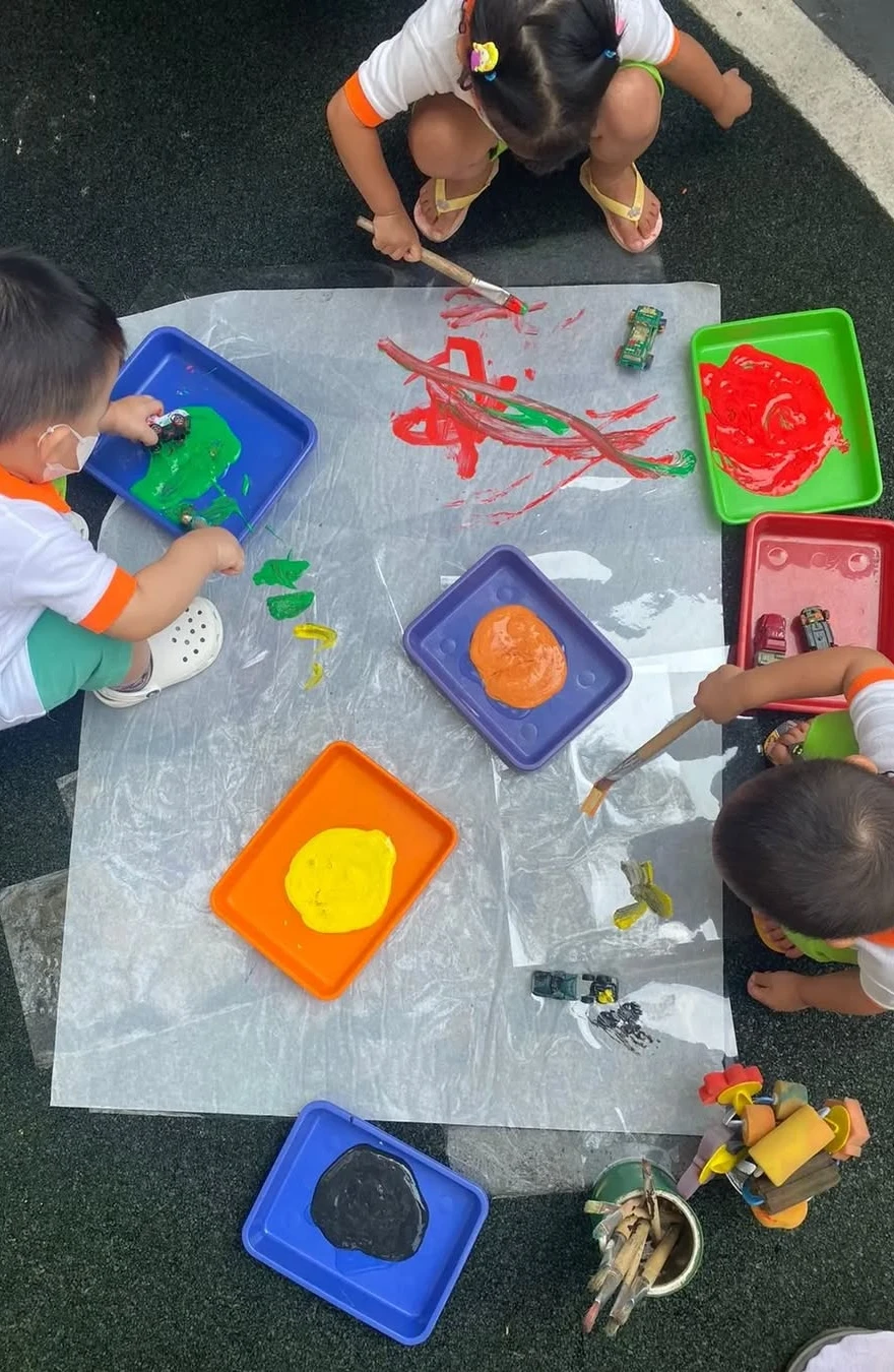 Sidewalk Paint Party