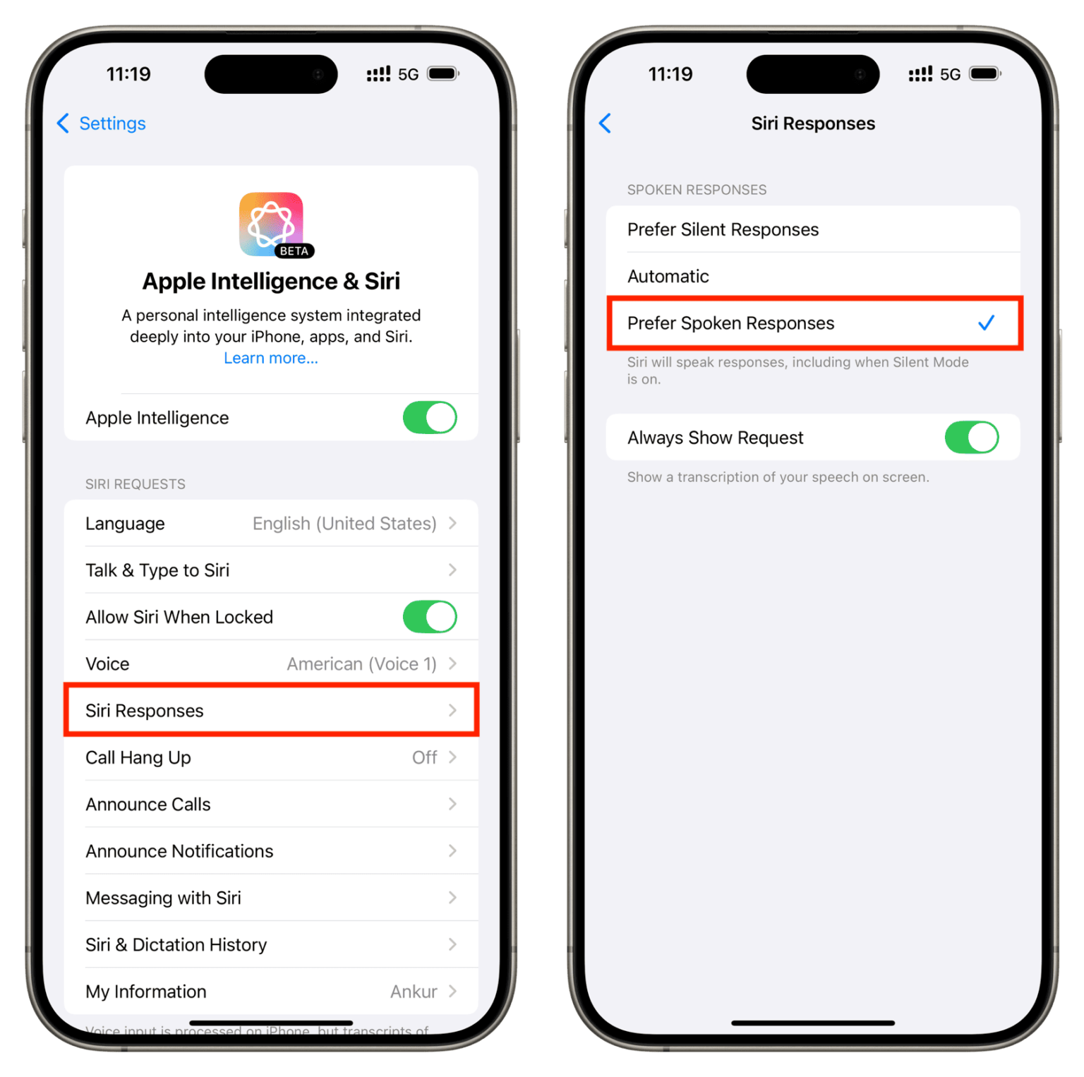 Siri’s On-Screen Contextual Awareness
