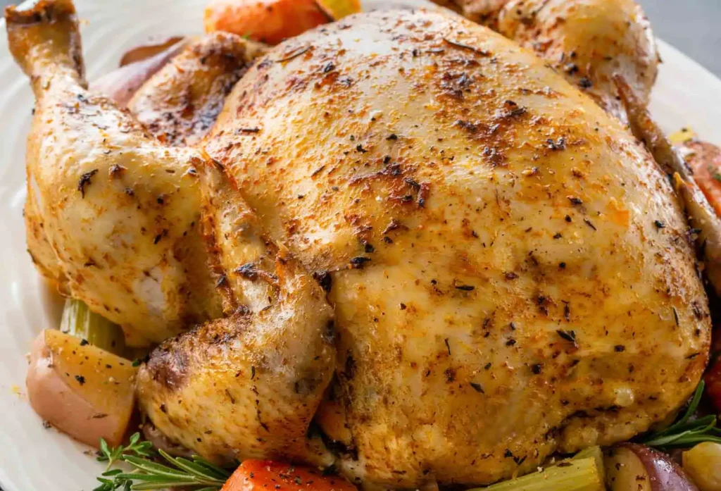 Slow-Cooked Whole Chicken